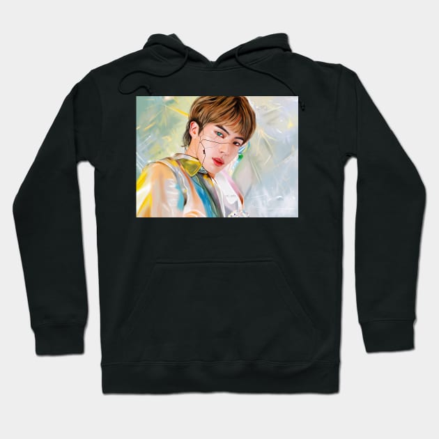 Seokjin Hoodie by ari-arts